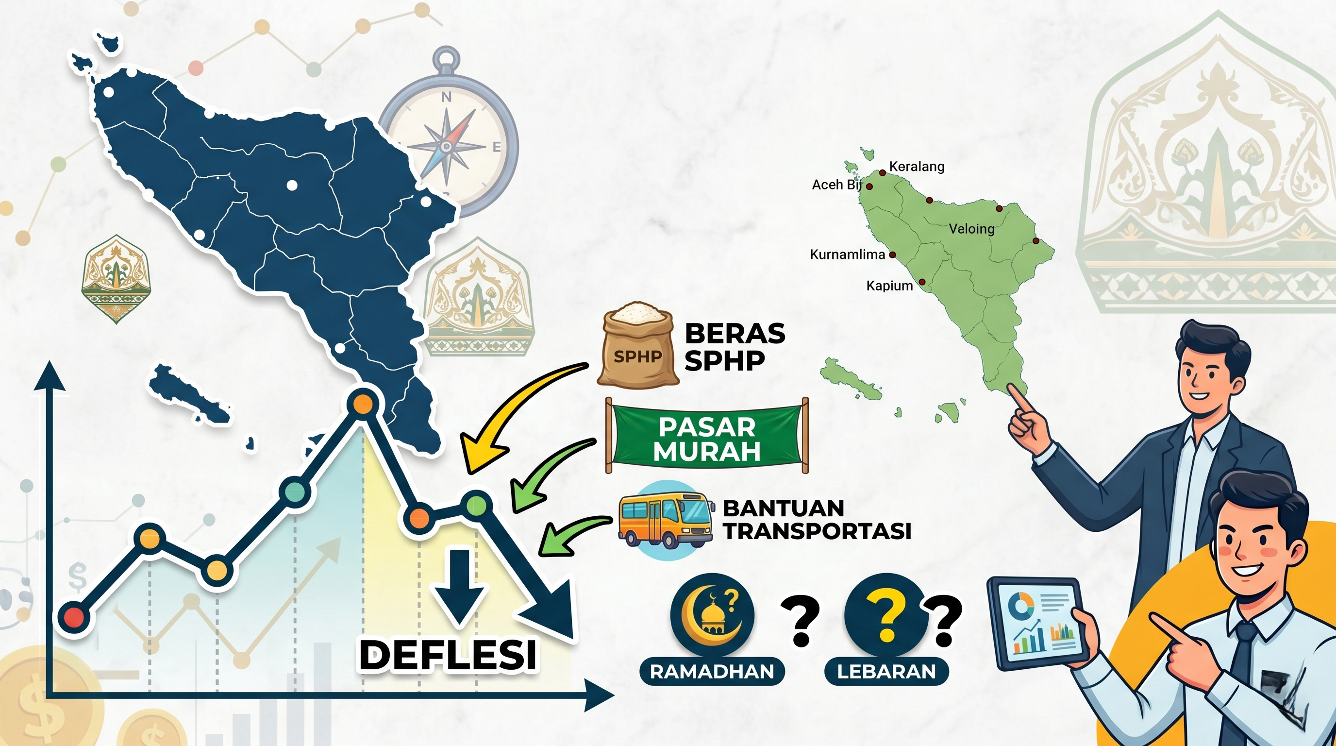 Pemodelan Dampak Intervensi Inflasi Aceh Februari 2026