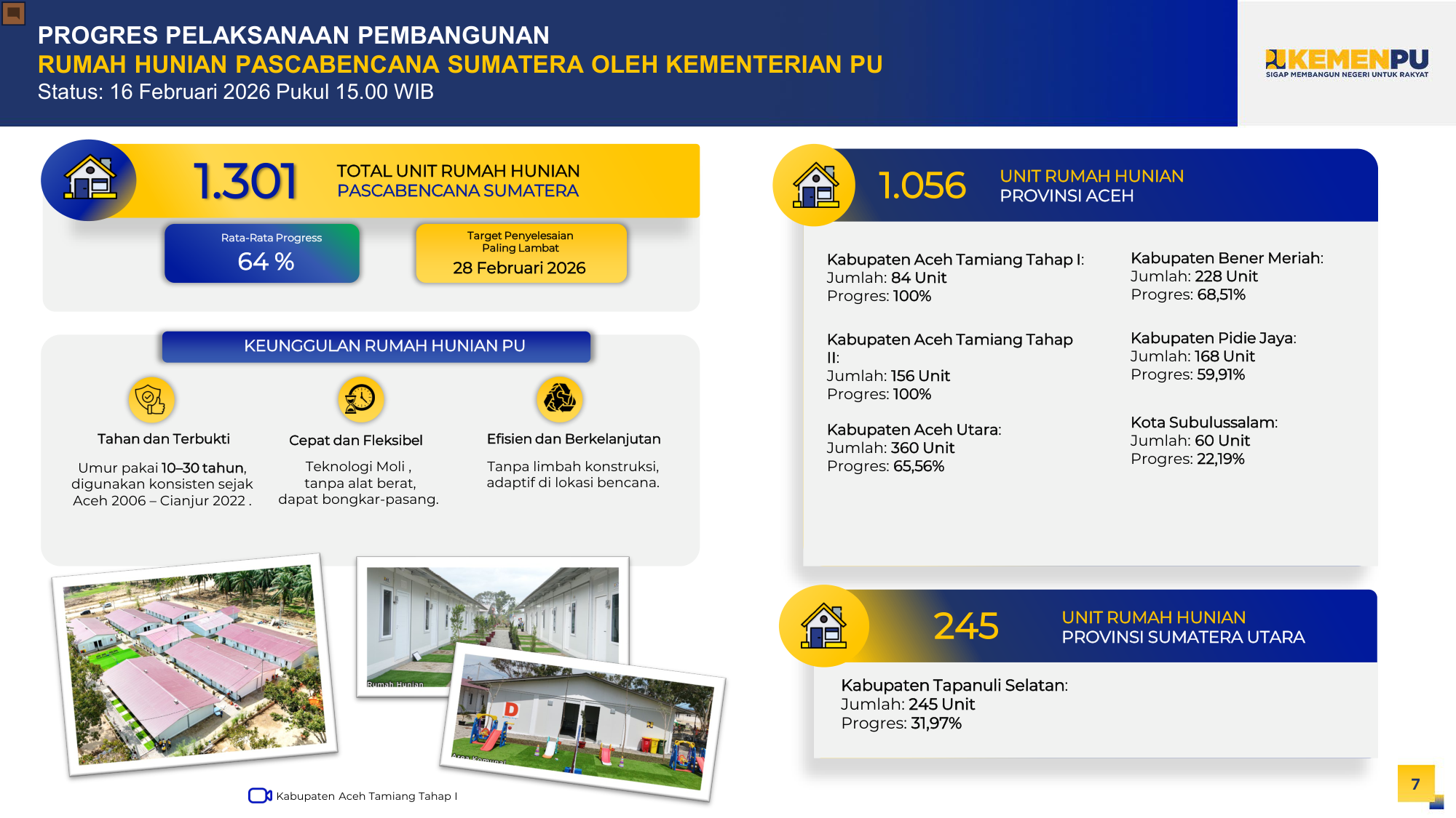 Pembangunan Rumah Hunian